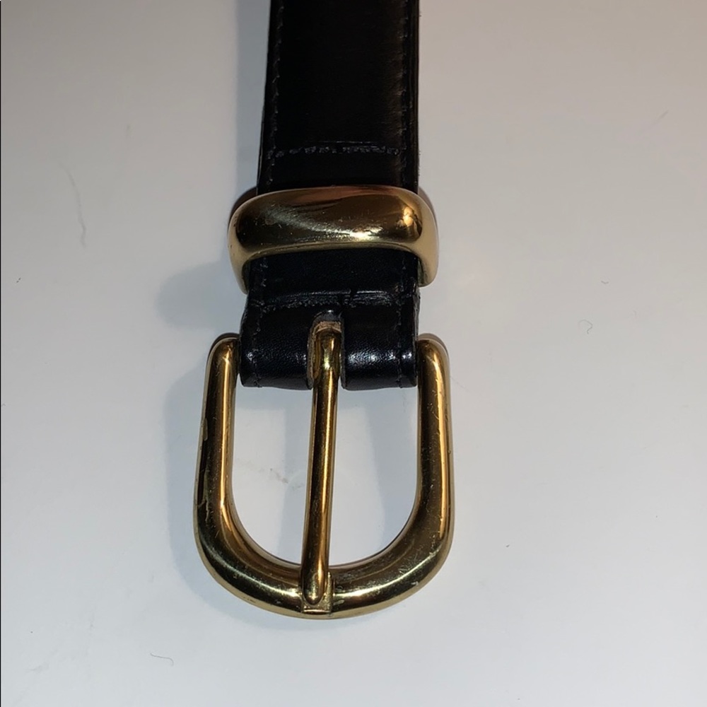 Jos A Banks Women’s S Black Leather Belt